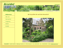 Tablet Screenshot of bossenhof.de